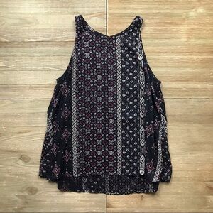 Hollister Multi Print Loose Fit Tank Top
